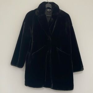 ZARA Teddy Faux Fur Coat NWOT